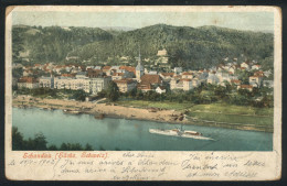 GERMANY: SCHANDAU: General View, Sent To Berlin, With Backstamp Dated 1902, Minor Defects - Altri & Non Classificati