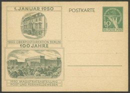 GERMANY - WEST BERLIN: Michel P22, 1950 Centenary Of General Post Office, VF - Unused Stamps