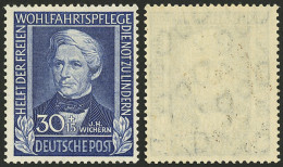 WEST GERMANY: Yvert 6, 1949 J.H.Wichern, MNH, Excellent! - Ungebraucht