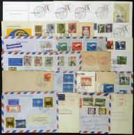 WEST GERMANY: 23 Modern Covers Or Cards, Several Sent To Argentina With Good Postages, Others With Special Postmarks, Et - Briefe U. Dokumente