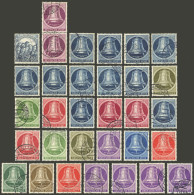 WEST GERMANY - BERLIN: Lot Of Stamps Issued Between 1950 And 1953, Used, In General Of Fine To Very Fine Quality, Yvert  - Sonstige & Ohne Zuordnung