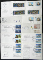 ARGENTINE ANTARCTICA: 13 Covers, Almost All Of Early 1990s, With Varied Cancels Of Antarctic Bases And Icebreaker Irizar - Other & Unclassified