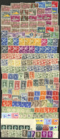 NETHERLANDS ANTILLES + CURACAO: Lot Of Used Or Mint Stamps (almost All With Original Gum, Several MNH!), Including 3 Air - Antille