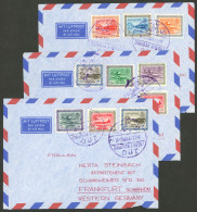 SAUDI ARABIA: 3 Modern Airmail Covers Sent To Germany, Very Nice! - Saudi-Arabien