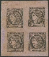 ARGENTINA: GJ.14, Notable Brownish Light Lilac-rose Color Produced By Effect Of The Dark Gum On The Original Dark Lilac- - Corrientes (1856-1880)