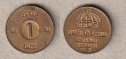 00367) Schweden, 1 Öre 1963 - Suède