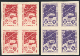 ARGENTINA: GJ.943/4 (Sc.561/2), 1947 Antarctic Mail, Set Of 2 TRIAL COLOR PROOFS, Excellent Quality, Very Rare! - Autres & Non Classés