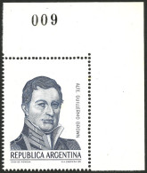 ARGENTINA: GJ.2147a, 1983 Guillermo Brown, FACE VALUE OMITTED Variety, MNH, Sheet Corner, Excellent Quality, Rare, Only  - Altri & Non Classificati