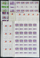 ARGENTINA: OCA: PRINTING PROOFS, 8 Different Complete Sheets, Proofs (without Numbering Or Bar Codes), Very Fine Quality - Otros & Sin Clasificación