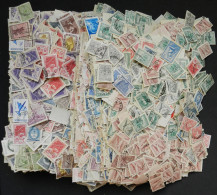 ARGENTINA: Shoe Box With More Than 17,000 Used Stamps Including Many Many Commemorative Stamps, Perfect Lot To Look For  - Colecciones & Series