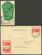 ARGENTINA: Cover Sent From El Dorado To Germany On 3/NO/1932, On Back It Bears A Rare Cinderella Of "G. BEBION - Factory - Erinofilia