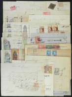 ARGENTINA: 22 Varied Documents, All With National Revenue Stamps Or Of The Province Of Buenos Aires, Some Very Rare And  - Autres & Non Classés