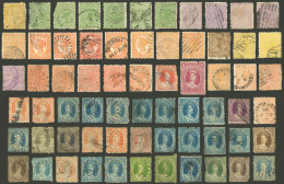 AUSTRALIA: Large Number Of Old Stamps (I Estimate Several Hundreds), The Quality Is Mixed (some With Defects, Most Seem  - Sonstige & Ohne Zuordnung