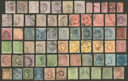 AUSTRALIA: Large Number Of Old Stamps (I Estimate Several Hundreds), The Quality Is Mixed (some With Defects, Most Seem  - Other & Unclassified