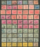 AUSTRALIA: Lot With Large Number Of Old Stamps, The Quality Is Mixed (some With Defects, Most Seem Of Fine To Very Fine  - Other & Unclassified