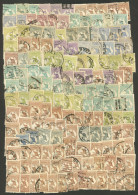 AUSTRALIA: KANGAROOS: Large Number Of Used Stamps, Almost All Of Very Fine Quality, Very Interesting To Check For Waterm - Other & Unclassified