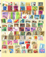 AUSTRALIA: Large Number (MANY HUNDREDS, Probably Thousands) Of Used Stamps Mounted On Stockbook Pages, It Includes Many  - Sonstige & Ohne Zuordnung