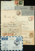 AUSTRIA: 7 Covers And Cards Used Between 1887 And 1969, Interesting! - Other & Unclassified