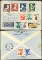 AUSTRIA: Registered Airmail Cover Sent From Bludenz To Argentina On 15/DE/1949 With Very Attractive Postage, Interesting - Other & Unclassified