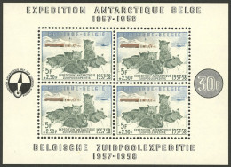 BELGIUM: Yvert 31, 1957 Antarctic Expedition, MNH, Excellent Quality! - Other & Unclassified