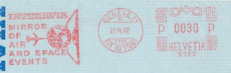 Meter Cover Switzerland 1962 - Interavia - Mirror Of Air And Space Events - Other & Unclassified