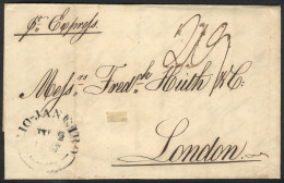 BRAZIL: Entire Letter Sent From RIO DE JANEIRO To London On 2/JUN/1847, VF Quality! - Other & Unclassified