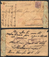 BRAZIL: Cover Sent In Late 1921 From Rio De Janeiro To Manaos, And Returned To Sender When The Addressee Could Not Be Lo - Autres & Non Classés