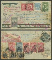 BRAZIL: 22/MAR/1932 Minas Gerais - Germany, Registered Airmail Cover, Sent By Condor - ZEPPELIN, With Friedrichshafen Tr - Autres & Non Classés