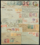 BRAZIL: 10 Airmail Covers Used In 1933/4, All With Nice Postages That Include RHM.C-64, VF General Quality! - Autres & Non Classés