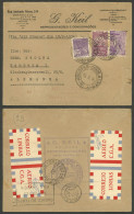 BRAZIL: 10/FE/1932 Pelotas - Germany, Airmail Cover Sent By "Air France", With Labels Of "AEREO C.G.A." On Back, Also Pa - Otros & Sin Clasificación