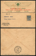 BRAZIL: 12/AP/1936 First Airmail Porto Alegre - Rio - Belem, No Dispatching Mark, With Arrival Backstamp, VF! - Altri & Non Classificati