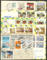 BRAZIL: 76 Modern Covers Sent To Portugal, Most Franked With Commemorative Stamps, Very Thematic, Attractive Lot! - Autres & Non Classés