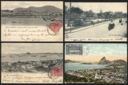 BRAZIL: RIO DE JANEIRO: 14 Old PCs With Very Good Views, Low Start! - Other & Unclassified