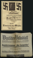 BRAZIL: German Newspaper Published In Porto Alegre On 1/MAY/1934, With Many Interesting Articles And Advertisements, For - Zonder Classificatie