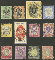 BRITISH CENTRAL AFRICA: Small Lot Of Old Stamps, Including Some Good Values, A Few May Have Small Defects, Most Of Fine  - Altri & Non Classificati