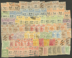 CHINA - SHANGHAI: Lot Of Used And Mint (several Without Gum) Stamps, In General Of Fine To Very Fine Quality, COMPLETELY - Other & Unclassified
