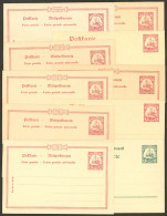 GERMAN COLONIES: 10 Old Unused Postal Cards, Excellent Quality! - Other & Unclassified