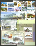 SOUTH KOREA: Lot Of Good Modern Stamps, Sets And Souvenir Sheets, Very Thematic, MNH And Of Excellent Quality, Good Oppo - Korea, South