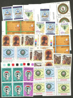 UNITED ARAB EMIRATES: Lot Of Very Thematic Sets, All In MNH Blocks Of 4 Of Excellent Quality, Little Duplication, Good O - Ver. Arab. Emirate