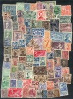 SPAIN: Envelope With Interesting Lot Of LARGE NUMBER Of Stamps Of Varied Periods, Used Or Mint (they Can Be Without Gum) - Otros & Sin Clasificación