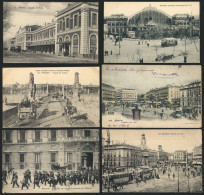 SPAIN: MADRID: 46 Old Postcards With Very Interesting Views, General Quality Is Fine To VF, Very Good Lot With High Reta - Sonstige & Ohne Zuordnung