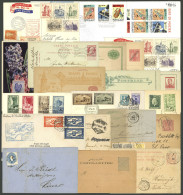 EUROPE: EUROPEAN COUNTRIES: 22 Covers, Postal Stationeries, Cards, Etc. Of Years 1858 To 1992, There Is Interesting Mate - Europe (Other)