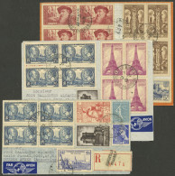 Delcampe - FRANCE: 3 Registered Airmail Covers Sent To Argentina In 1938/9 With Spectacular Postages, Excellent Quality! IMPORTANT: - Other & Unclassified