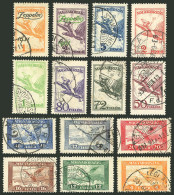 HUNGARY: Yvert 12/23 + 24/25, 1927/30 And 1931, Complete Used Sets, Very Fine Quality! - Other & Unclassified