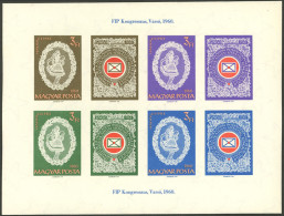 HUNGARY: Yvert 37, 1960 Embroidery, IMPERFORATE, MNH, Very Fine Quality! - Other & Unclassified