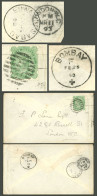 INDIA: Cover Sent To London On 20/FE/1893, Very Fine Quality! - Otros & Sin Clasificación