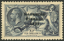 IRELAND: Sc.79b, 1927/8 10s. Dark Blue, Mint, Very Attractive! - Other & Unclassified