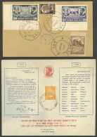 ISRAEL: 2 Covers Of 1948, Very Fine Quality! - Other & Unclassified