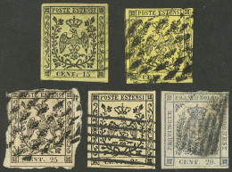 ITALY: Sc.3 + Other Values, Lot Of Classic Stamps, In General Of Very Fine Quality, Catalog Value US$400+, Good Opportun - Modena