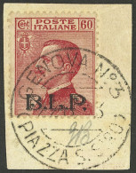 ITALY: Sc.B15, 60c. Carmine, Used On Fragment, Excellent Quality! - Ohne Zuordnung